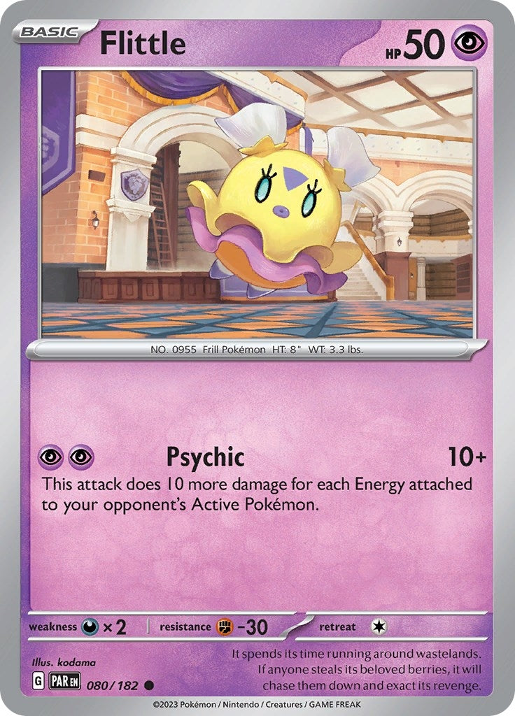 Image for Flittle (SV04: Paradox Rift) (080/182) - Pokemon