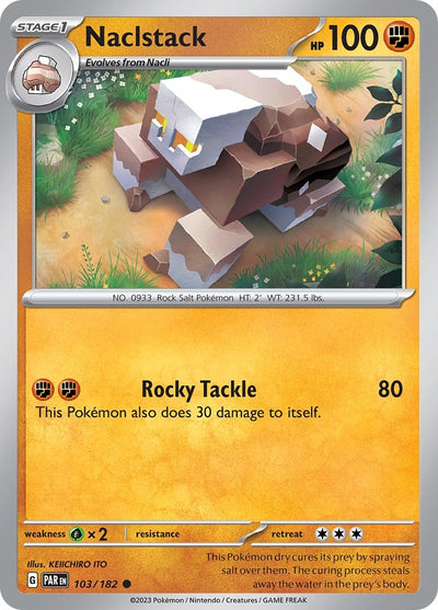 Image for Naclstack (SV04: Paradox Rift) (103/182) - Pokemon