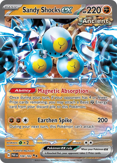 Image for Sandy Shocks ex (SV04: Paradox Rift) (108/182) - Pokemon