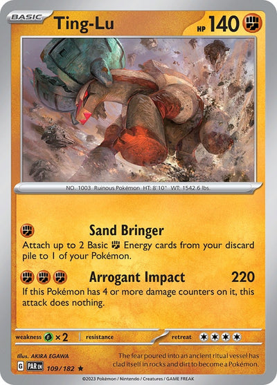 Image for Ting-Lu (SV04: Paradox Rift) (109/182) - Pokemon