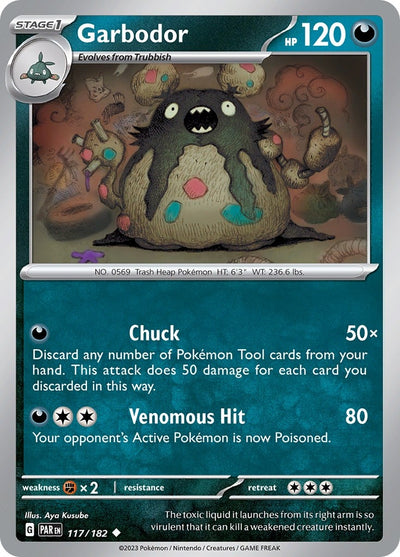 Image for Garbodor (SV04: Paradox Rift) (117/182) - Pokemon