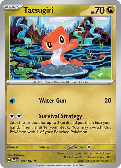 Image for Tatsugiri (SV04: Paradox Rift) (141/182) - Pokemon