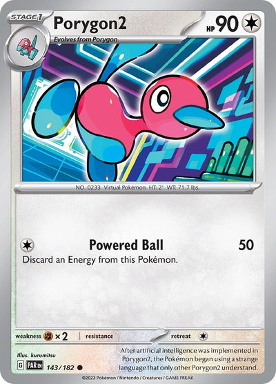 Image for Porygon2 (SV04: Paradox Rift) (143/182) - Pokemon