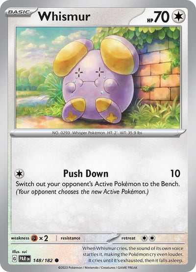 Image for Whismur (SV04: Paradox Rift) (148/182) - Pokemon