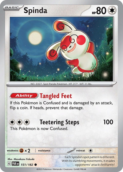Image for Spinda (SV04: Paradox Rift) (151/182) - Pokemon