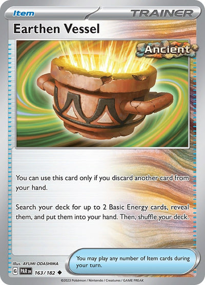 Image for Earthen Vessel (SV04: Paradox Rift) (163/182) - Pokemon
