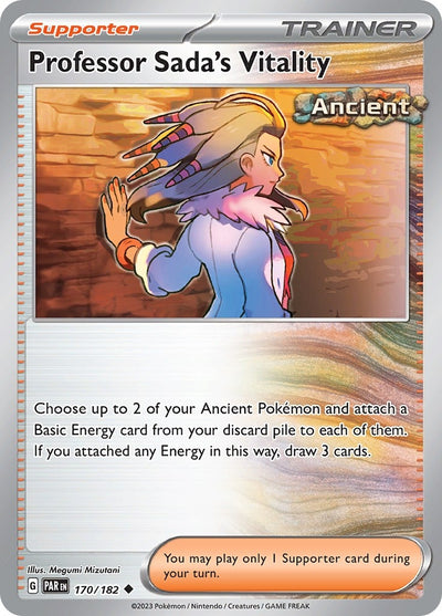 Image for Professor Sada's Vitality (SV04: Paradox Rift) (170/182) - Pokemon