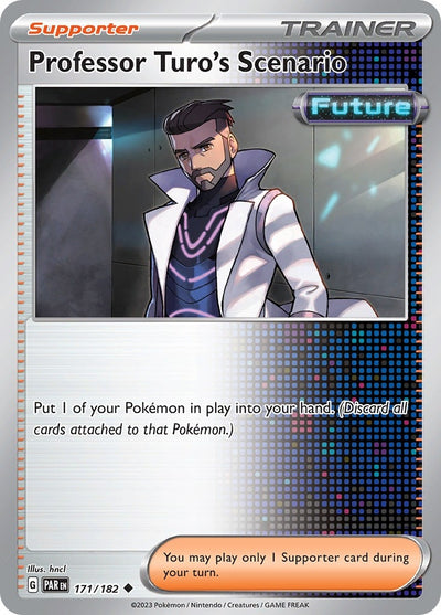 Image for Professor Turo's Scenario (SV04: Paradox Rift) (171/182) - Pokemon