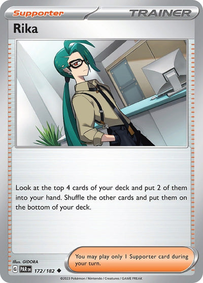 Image for Rika (SV04: Paradox Rift) (172/182) - Pokemon