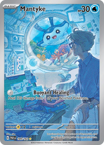 Image for Mantyke (SV04: Paradox Rift) (189/182) - Pokemon