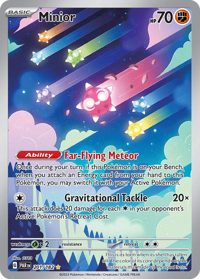 Image for Minior (SV04: Paradox Rift) (201/182) - Pokemon