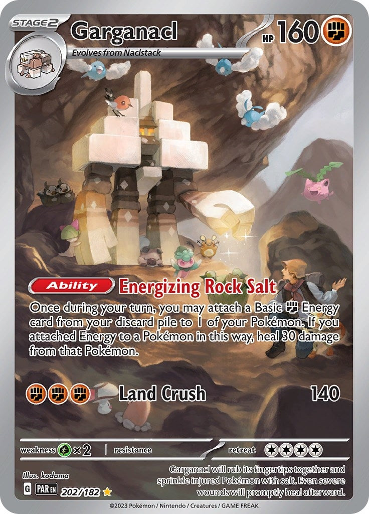 Image for Garganacl (SV04: Paradox Rift) (202/182) - Pokemon