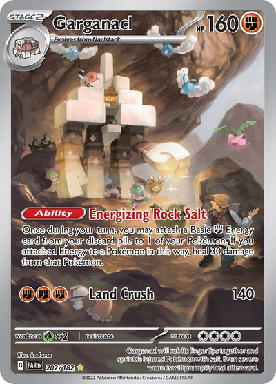 Image for Garganacl (SV04: Paradox Rift) (202/182) - Pokemon