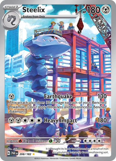 Image for Steelix (SV04: Paradox Rift) (208/182) - Pokemon