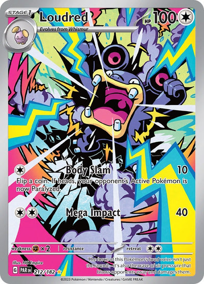 Image for Loudred (SV04: Paradox Rift) (212/182) - Pokemon