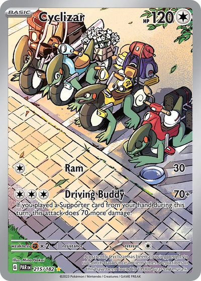 Image for Cyclizar (SV04: Paradox Rift) (215/182) - Pokemon