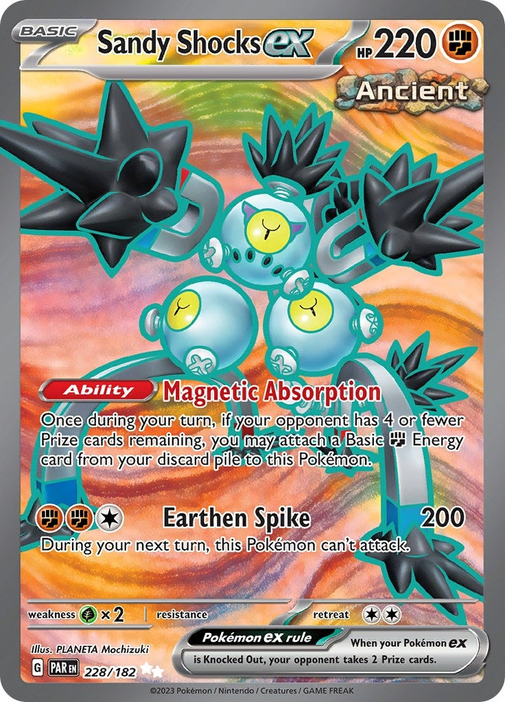 Image for Sandy Shocks ex (SV04: Paradox Rift) (228/182) - Pokemon