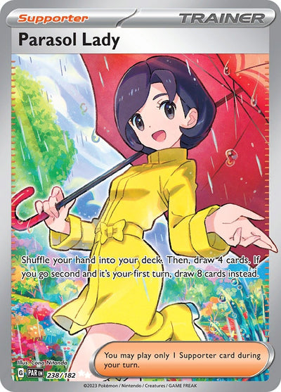 Image for Parasol Lady (SV04: Paradox Rift) (238/182) - Pokemon