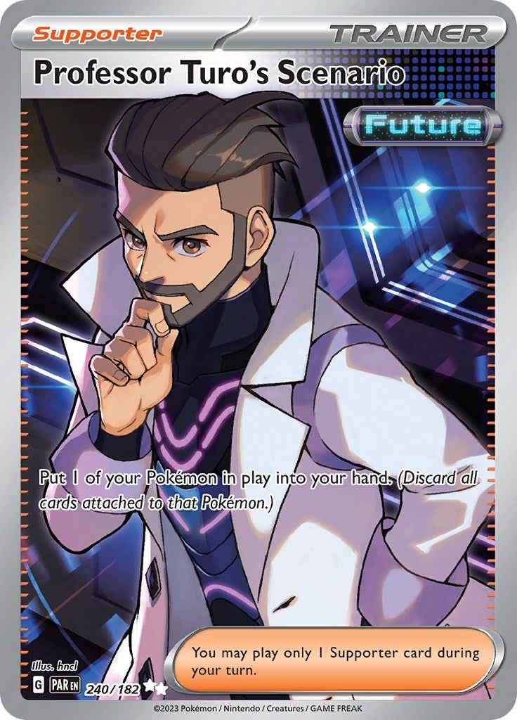 Image for Professor Turo's Scenario (SV04: Paradox Rift) (240/182) - Pokemon
