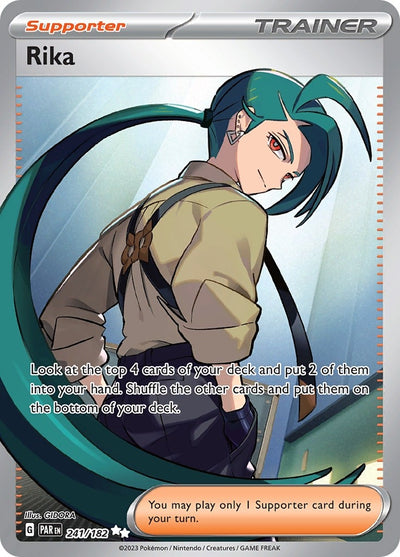 Image for Rika (SV04: Paradox Rift) (241/182) - Pokemon