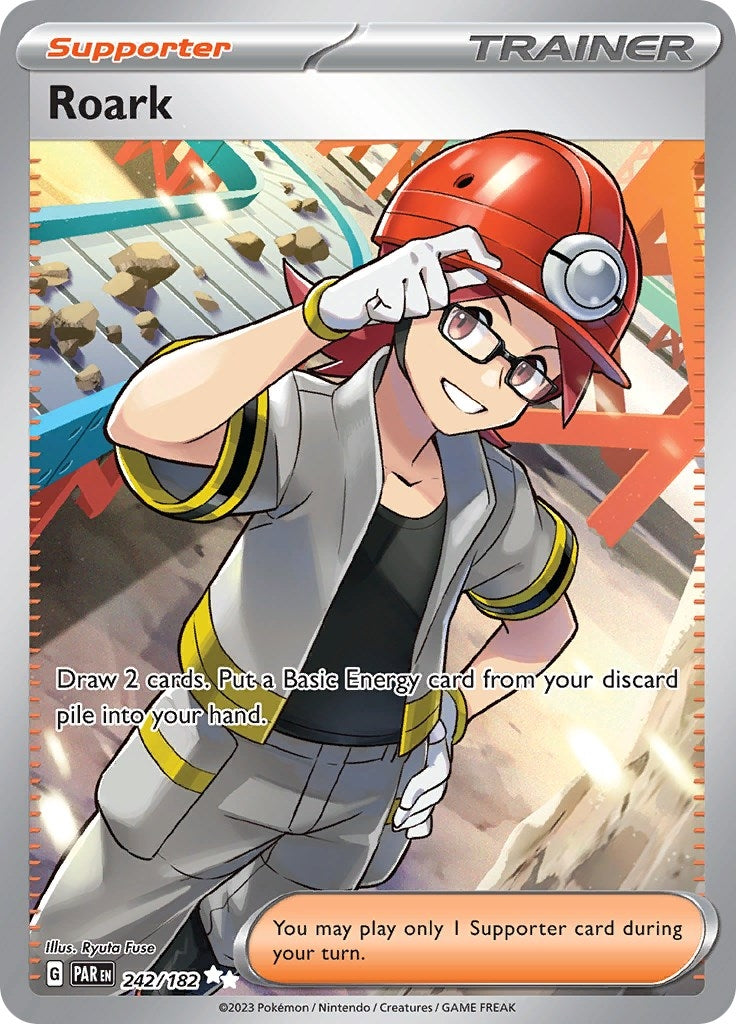 Image for Roark (SV04: Paradox Rift) (242/182) - Pokemon