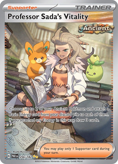 Image for Professor Sada's Vitality (SV04: Paradox Rift) (256/182) - Pokemon