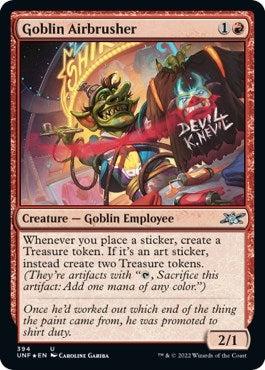 Goblin Airbrusher (Galaxy Foil) (Unfinity) (394)
