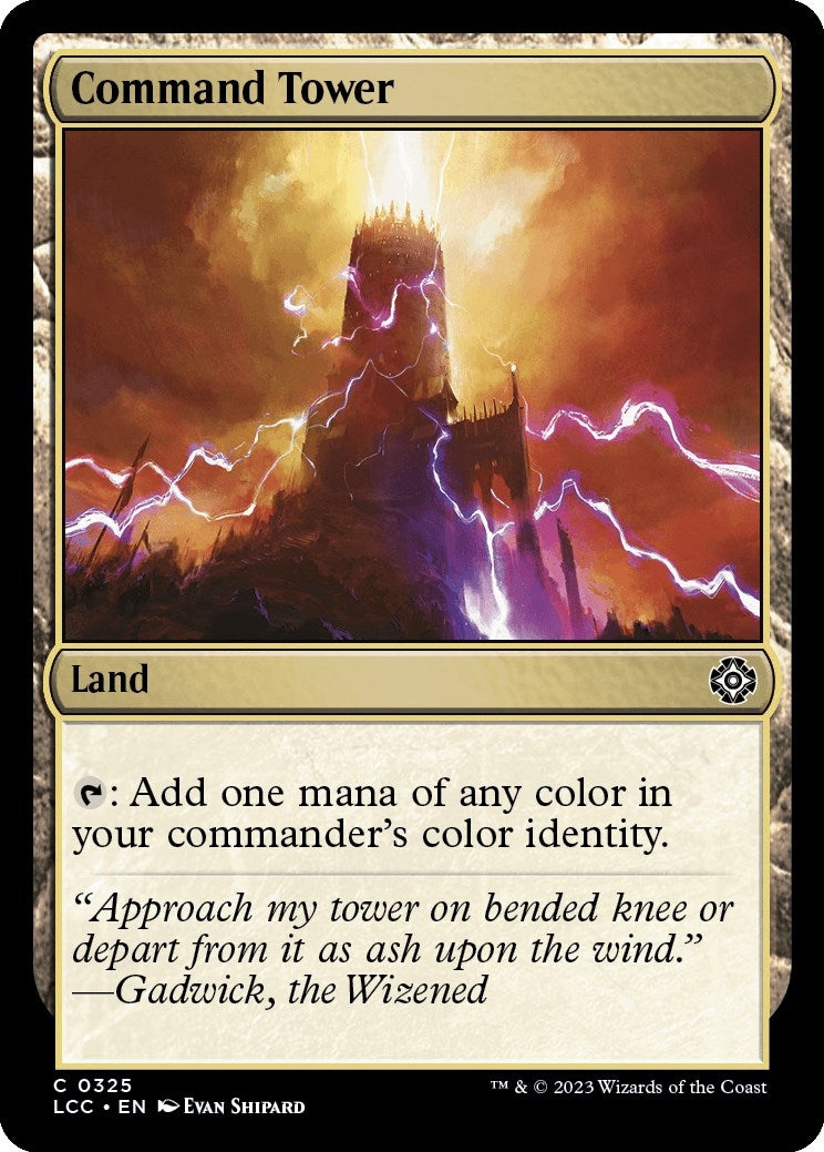 Image for Command Tower (Commander: The Lost Caverns of Ixalan) (325) - Magic: The Gathering