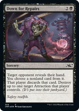 Down for Repairs (Galaxy Foil) (Unfinity) (359)