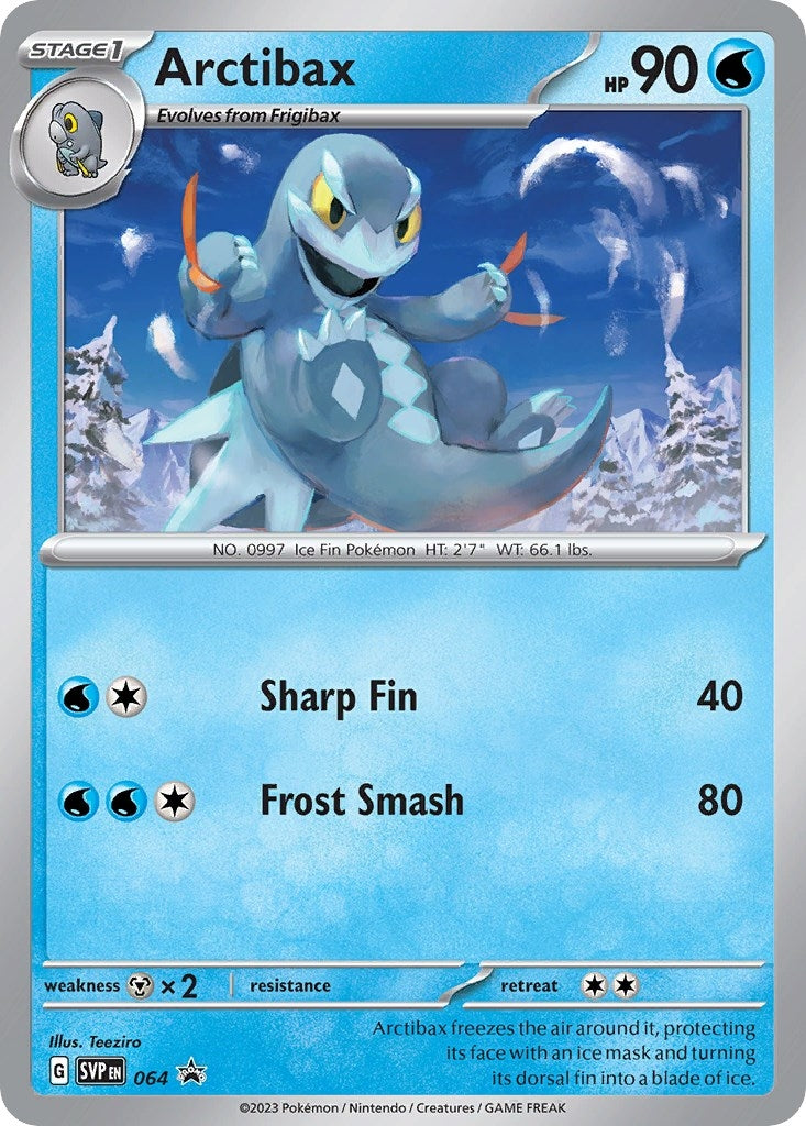 Image for Arctibax - 064 (SV: Scarlet & Violet Promo Cards) (064) - Pokemon