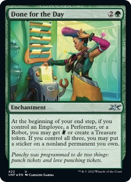 Done for the Day (Galaxy Foil) (Unfinity) (422)