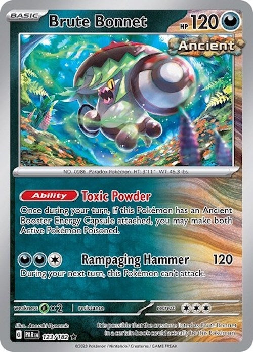 Image for Brute Bonnet - 123/182 (Cosmos Holo) (SV: Scarlet & Violet Promo Cards) (123/182) - Pokemon