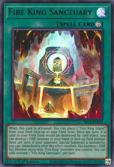 Image for Fire King Sanctuary (Structure Deck: Fire Kings) (SR14-EN024) - YuGiOh