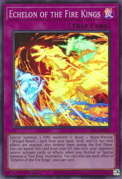 Image for Echelon of the Fire Kings (Structure Deck: Fire Kings) (SR14-EN033) - YuGiOh