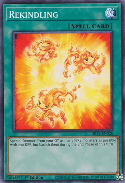 Image for Rekindling (Structure Deck: Fire Kings) (SR14-EN028) - YuGiOh