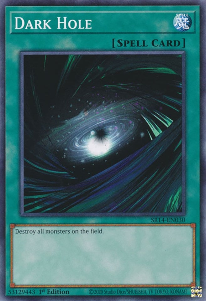 Image for Dark Hole (Structure Deck: Fire Kings) (SR14-EN030) - YuGiOh