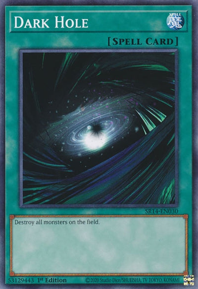 Image for Dark Hole (Structure Deck: Fire Kings) (SR14-EN030) - YuGiOh