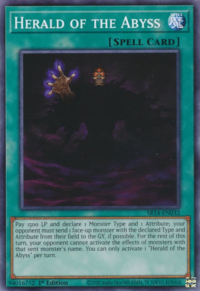 Image for Herald of the Abyss (Structure Deck: Fire Kings) (SR14-EN032) - YuGiOh