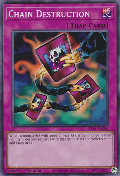 Image for Chain Destruction (Structure Deck: Fire Kings) (SR14-EN036) - YuGiOh