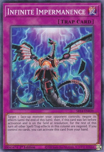 Image for Infinite Impermanence (Structure Deck: Fire Kings) (SR14-EN039) - YuGiOh