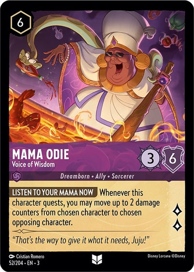 Image for Mama Odie - Voice of Wisdom (Into the Inklands) (52/204) - Disney Lorcana