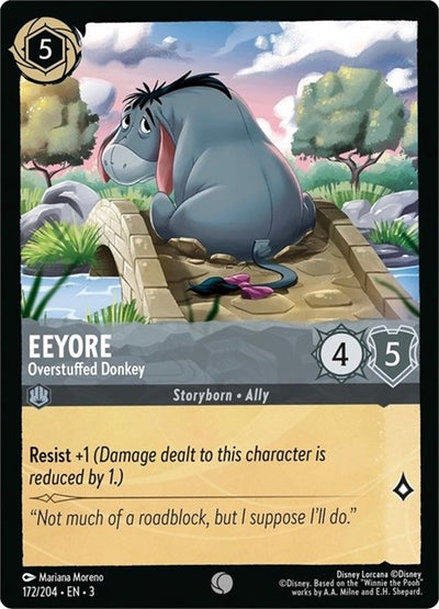 Image for Eeyore - Overstuffed Donkey (Into the Inklands) (172/204) - Disney Lorcana