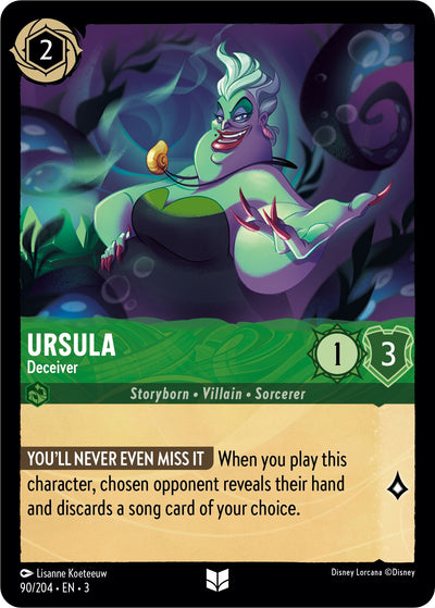 Image for Ursula - Deceiver (Into the Inklands) (90/204) - Disney Lorcana