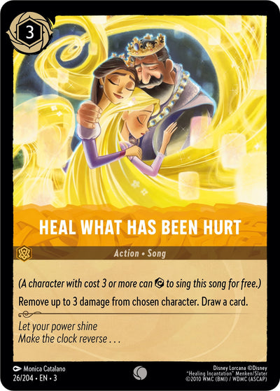 Image for Heal What Has Been Hurt (Into the Inklands) (26/204) - Disney Lorcana