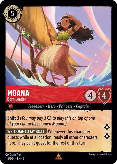 Image for Moana - Born Leader (Into the Inklands) (116/204) - Disney Lorcana
