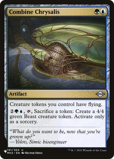 Image for Combine Chrysalis (The List Reprints) (191/303) - Magic: The Gathering