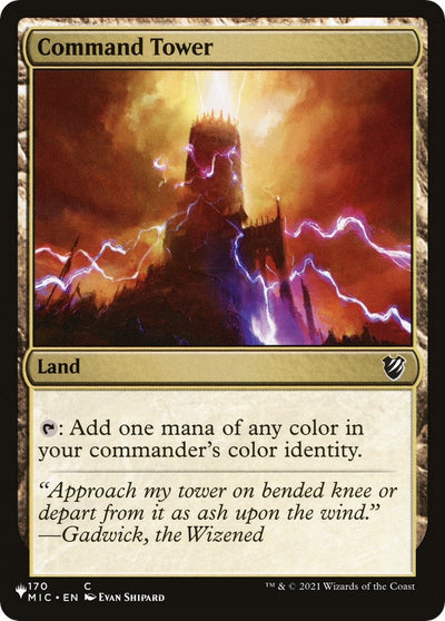Image for Command Tower (MIC) (The List Reprints) (170/038) - Magic: The Gathering