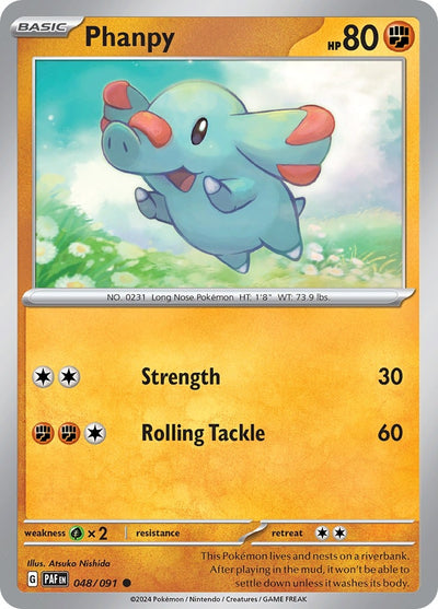 Image for Phanpy (SV: Paldean Fates) (048/091) - Pokemon