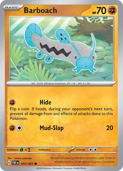 Image for Barboach (SV: Paldean Fates) (050/091) - Pokemon