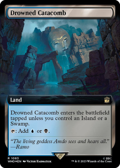 Drowned Catacomb (Extended Art) (Surge Foil) (Universes Beyond: Doctor Who) (1083)